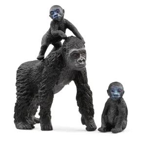 Collectible Figure Constant Companion SCHLEICH 42601 WILD LIFE Gorilla Family Figures