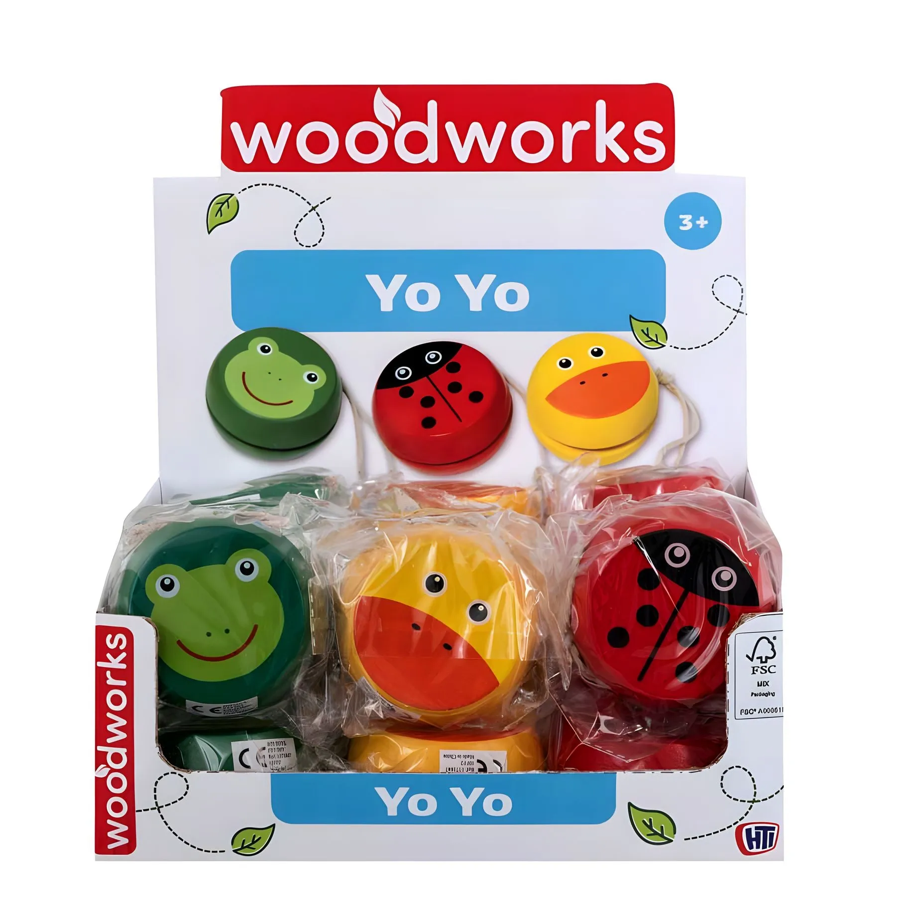 Yoyo Pals Wooden Yo-Yo - Assorted Anatomy Figure SciFi Model